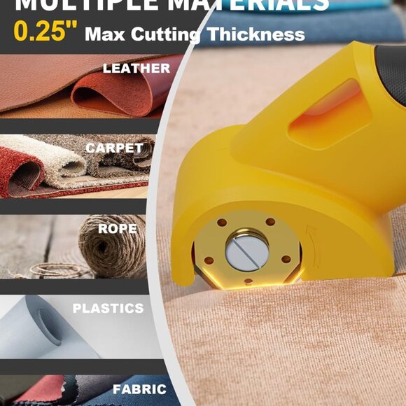 4V 2000mAh Cordless Cardboard Cutting Saw  Electric Chop Saws for Cardboard with - Picture 5 of 8